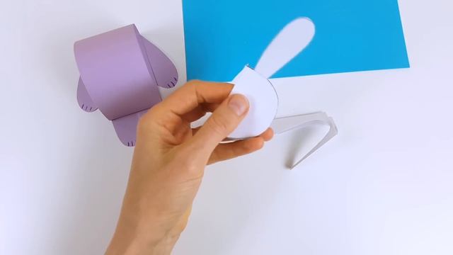 ЗАЙЧИК из бумаги ПАСХАЛЬНЫЕ поделки своими руками Поделки из бумаги на Пасху Бумажные игрушки DIY смотреть онлайн