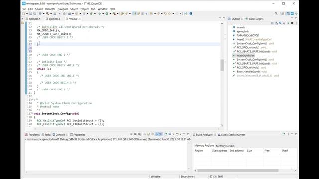 Creating an assembly file in STM32CubeIDE смотреть онлайн