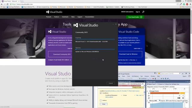 002 Downloading and Installing Visual Studio Community 2015 смотреть онлайн