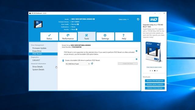 Quick Look: WD SSD Dashboard Software (EN) смотреть онлайн