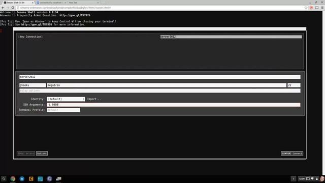 SSH Tunnel on a Chromebook with RDP смотреть онлайн