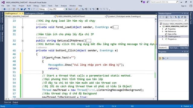 [MMT2] BTTH02 - PARTII: Ứng Dụng Chat Với Multi Thread смотреть онлайн