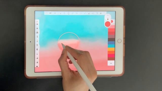Draw Cloudy Sunset in iPad using Autodesk Sketchbook.. #Autodesksketchbook #iPad смотреть онлайн