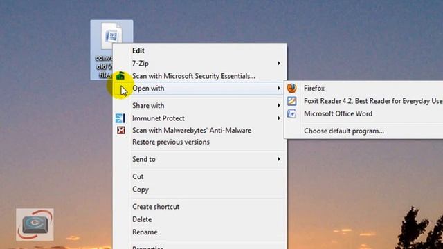 How to change file program associations in Windows смотреть онлайн
