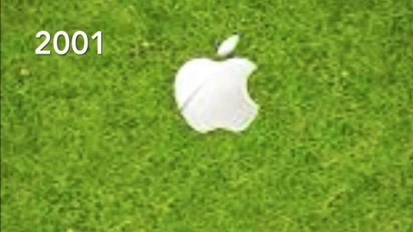 Apple logo Evolution￼￼