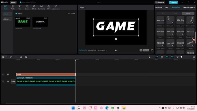 Glow Text Effect Tutorial On CapCut PC смотреть онлайн
