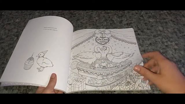 Обзор корейской раскраски The Day We Finally Meet  и готовые иллюстрации