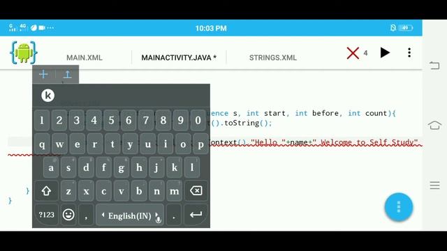 Android App Tutorial ("EditText") смотреть онлайн