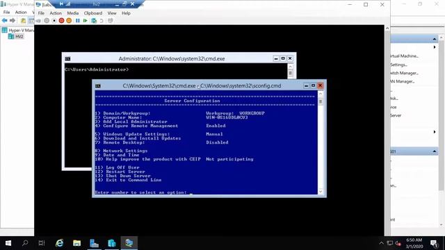 Install and configure Hyper-V Server 2012 смотреть онлайн