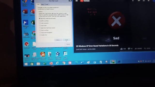 Windows XP Error Sounds Earrape Has BSOD смотреть онлайн