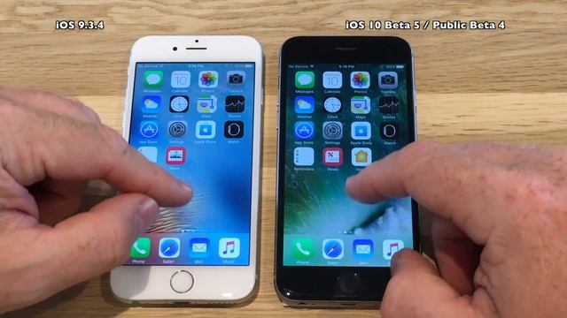 IPhone 6 - iOS 9.3.4 vs iOS 10 Beta 5 / Public Beta 4 Speed Test Comparison By 1 Tech News Today смотреть онлайн