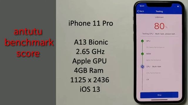 Antutu benchmark score iphone 11 pro смотреть онлайн