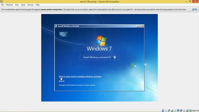 INSTALLATION OF WINDOWS 7 ON TO VIRTUAL BOX PART-2(LAST VEDIO) смотреть онлайн