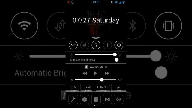 IOS7 Control Centre v2 0 on Android смотреть онлайн