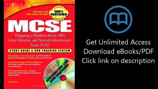 Download MCSE Designing a Windows Server 2003 Active Directory & Network Infrastructure: Exam 70 PD смотреть онлайн