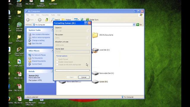 How to format pendrive in NTFS format in Windows XP смотреть онлайн