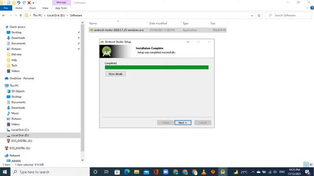 How To Install Android Studio Step By Step - Android Studio Install in Windows 10 смотреть онлайн