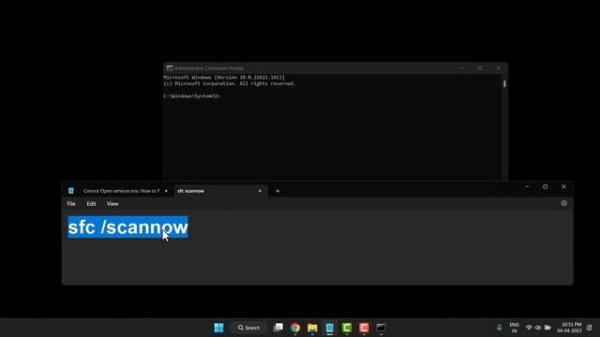 Cannot Open services msc How to Fix Services Not Opening Responding Windows 10 or 11 FIX Hindi