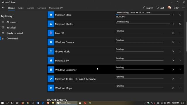 Windows 10 May 2019 October 2018 update How to check for the latest apps from Microsoft Store смотреть онлайн