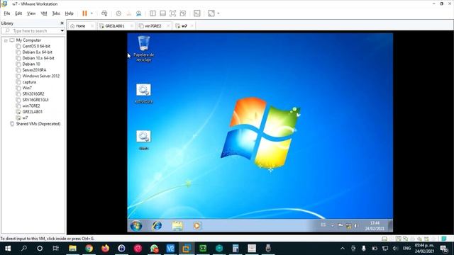 Windows Server Core 2016 y Cliente Win 7 смотреть онлайн