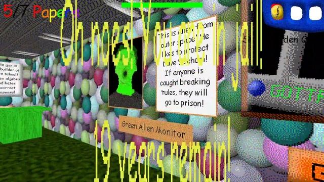 Dave's Fun Algebra Class! | Baldi's Basics Mod смотреть онлайн