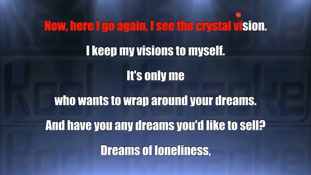 Fleetwood Mac - Dreams (Karaoke Version) VT смотреть онлайн