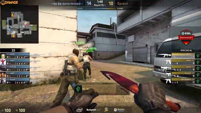 CS:GO - FriendlyFire vs. Sprout - ESL Sommermeisterschaft 2018 - Tag 2 - Cache смотреть онлайн