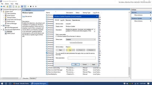 HOW TO TURN OFF & DISABLE AUTO UPDATE WINDOWS 10 смотреть онлайн