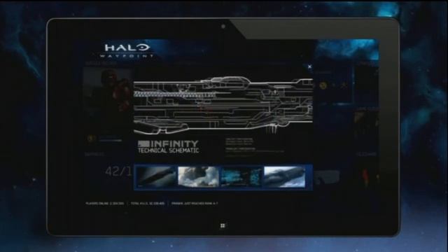 Halo 4 E3 - SmartGlass Concept смотреть онлайн