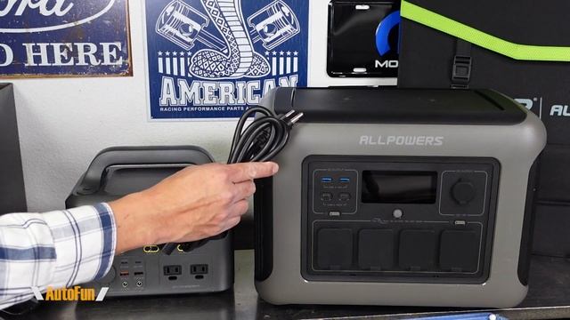 1800W From This Silent Generator! AllPowers R1500 Solar Generator Review смотреть онлайн