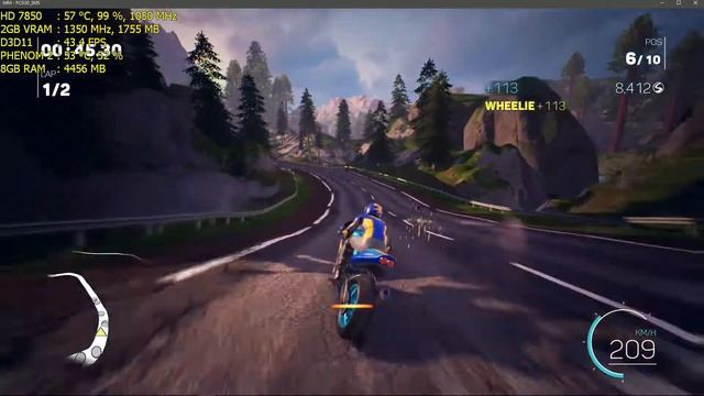 Moto Racer 4 (HD 7850/R7 265/R7 370 | Phenom II X4) [High] смотреть онлайн
