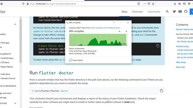 Installing and Configuring Flutter on Windows смотреть онлайн