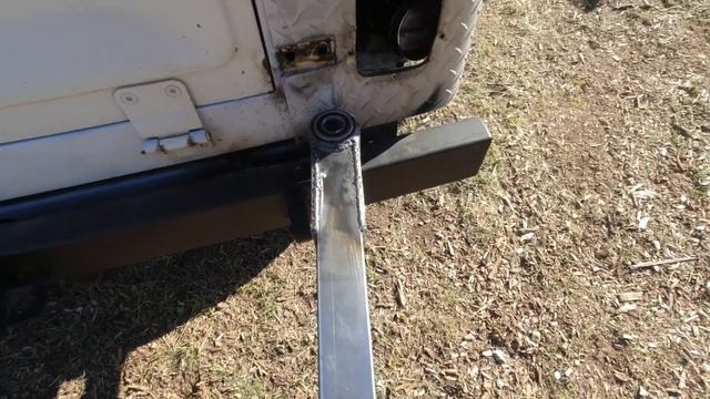 Bumper mounted spare tire carrier for my Jeep CJ-7! Part 1 смотреть онлайн