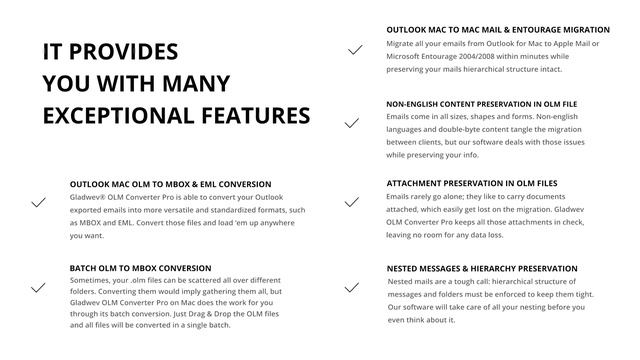 Gladwev OLM to Apple Mail Converter for Mac - Purchase a License смотреть онлайн