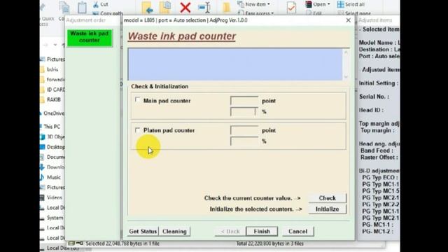 How to epson L805 resetter free download ।। Epson L805 Service Required ।। смотреть онлайн