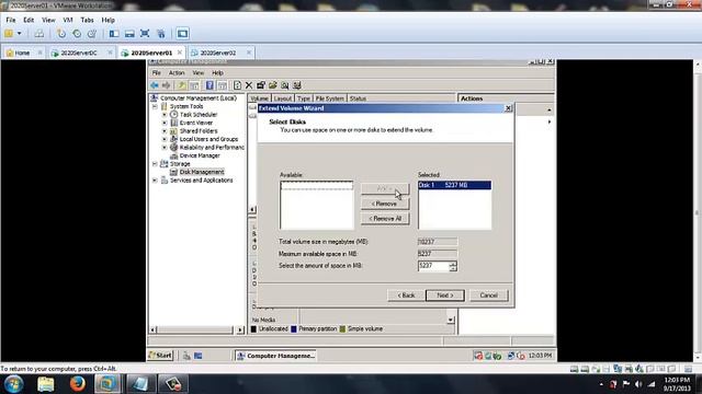 2020 Lab1 - initializing a 10gb disk in server 2008 смотреть онлайн