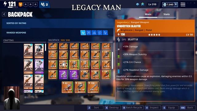 FORTNITE PVE - RARE CRAFTING - Legacy Vindertech Blasters and a Legacy Snowball Launcher смотреть онлайн