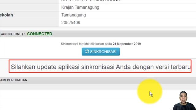 Solusi Silahkan Update Aplikasi Sinkronisasi Anda Dengan Versi Terbaru смотреть онлайн