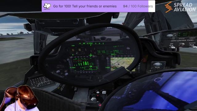 Learning the AH-64 Apache DCS World Part 2 смотреть онлайн