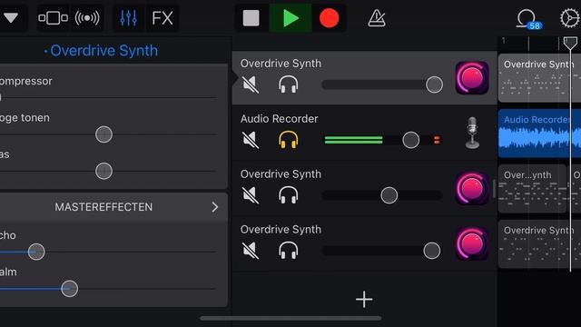 #garageband : #piano & #overdrivesynth смотреть онлайн