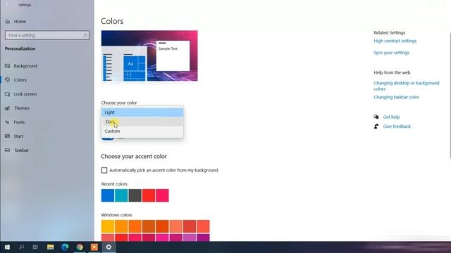 🔴How to enable Dark Mode on Windows 10 | Switch to Windows 10 dark mode for all Apps смотреть онлайн