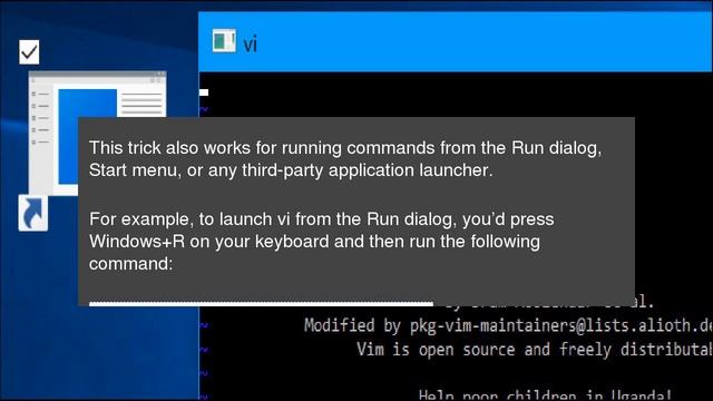 How to Run Linux Commands From Outside the Bash Shell on Windows 10 смотреть онлайн