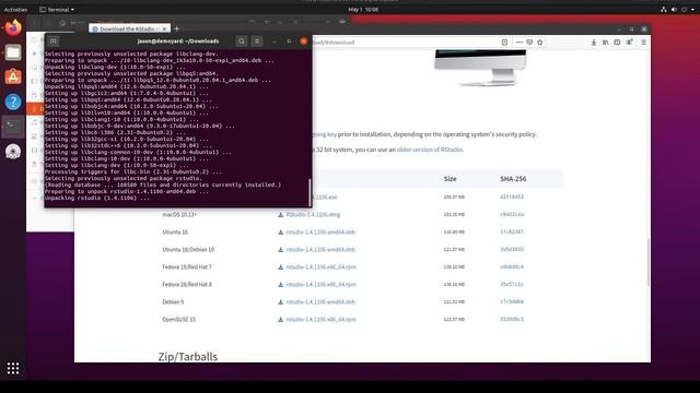 Install RStudio on Linux Mac and Windows смотреть онлайн