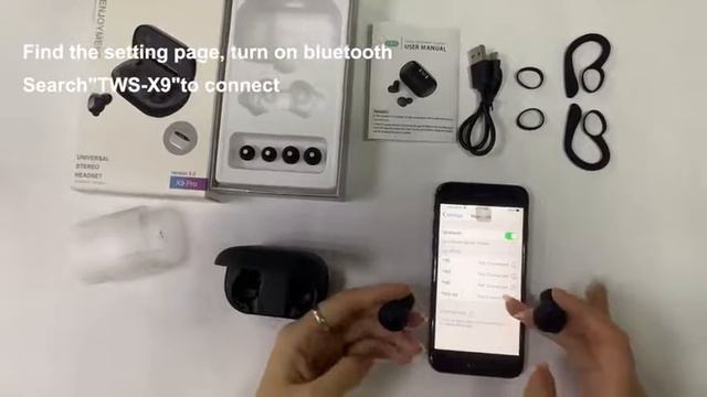 Innovative X9 Pro TWS HiFi Stereo HD Call Earbuds Wireless 5.0 Headset смотреть онлайн