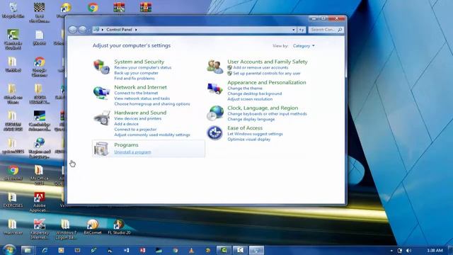 How to uninstall an application or a software from a computer on windows 7,... смотреть онлайн