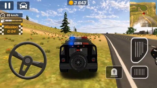Police drift Simulator #07- Lion in jungle with plane Police man (Crazy Android Driving) смотреть онлайн
