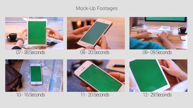 After Effects Template - iTouch | Real Mock-Up Kit смотреть онлайн