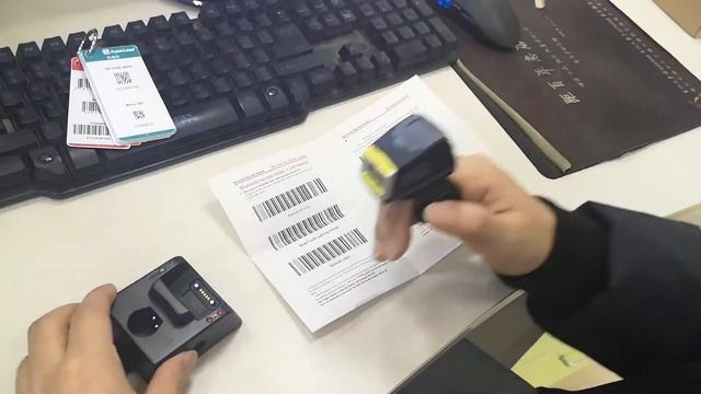 FS02P connecting with PC via scanning MAC address of bluetooth adapter смотреть онлайн