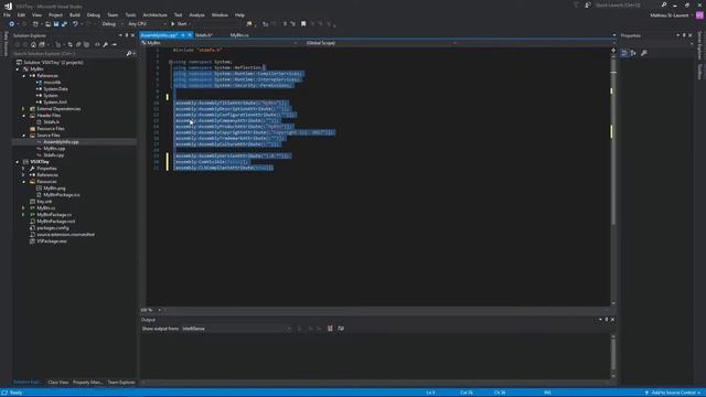Create VSIX C++ Command смотреть онлайн