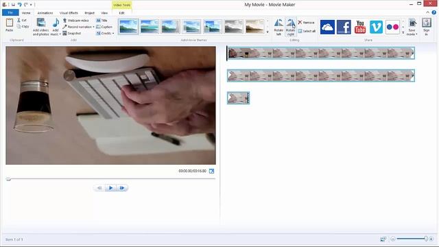 How to Rotate a Video in Windows Movie Maker смотреть онлайн